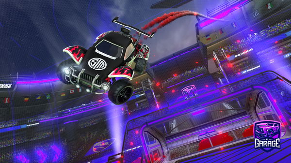 A Rocket League car design from A3AVST1N