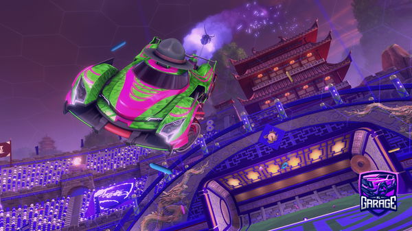 A Rocket League car design from bobatryu