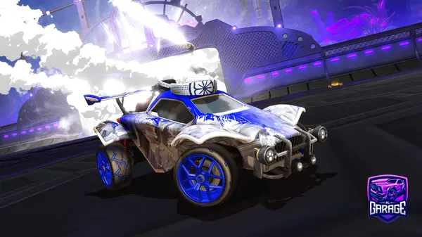 A Rocket League car design from Tophtoph