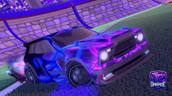 A Rocket League car design from scoobmutt