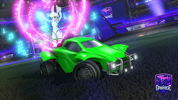 A Rocket League car design from Crayonzs