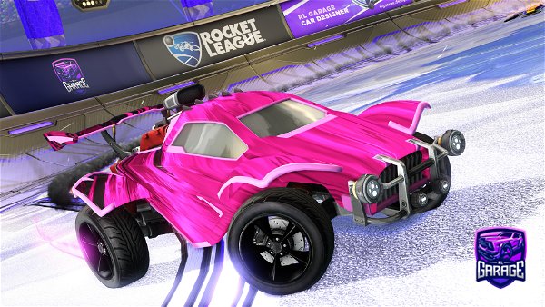 A Rocket League car design from Forgot_his_name