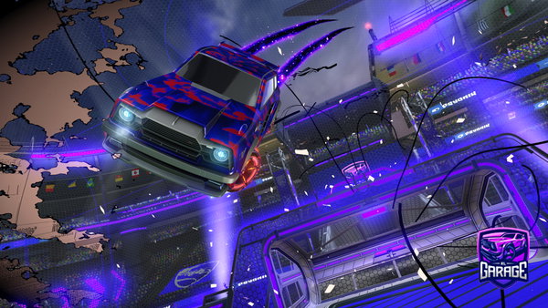 A Rocket League car design from Milanilan323