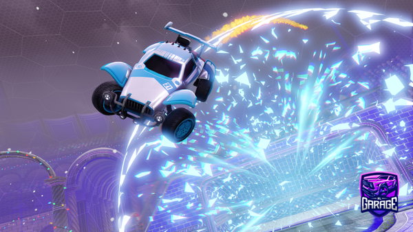 A Rocket League car design from renbu