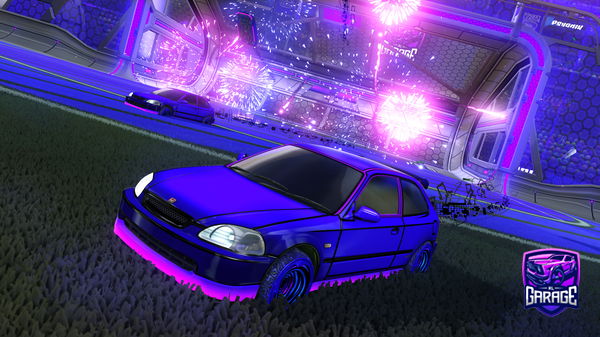 A Rocket League car design from TheHawkDiaz