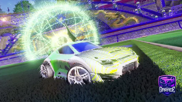A Rocket League car design from siffler