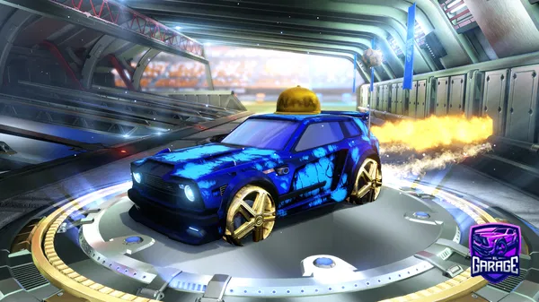A Rocket League car design from BurgerBoyforliffe