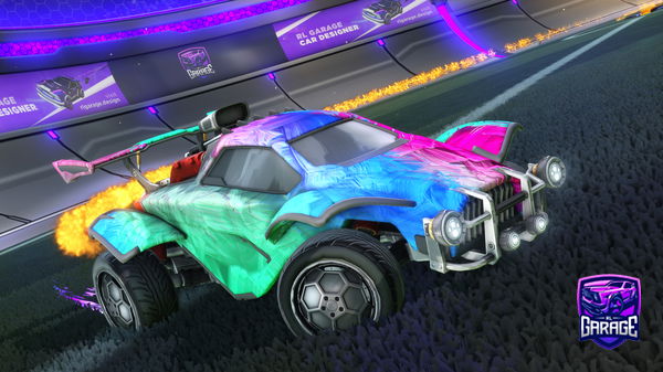 A Rocket League car design from Jarekmn