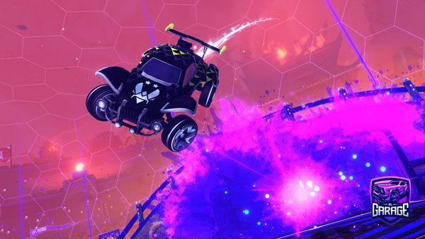 A Rocket League car design from LethalKarma