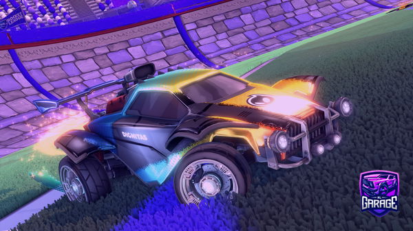 A Rocket League car design from Massl0ow