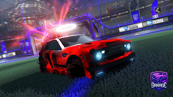 A Rocket League car design from Spaghetticode05