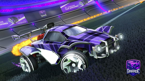 A Rocket League car design from DunnitRL_on_YT