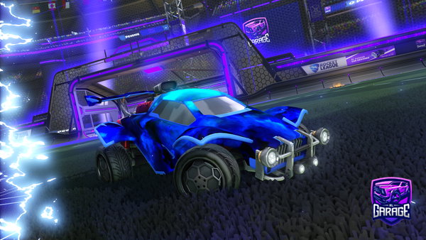 A Rocket League car design from Hellojustgot12515