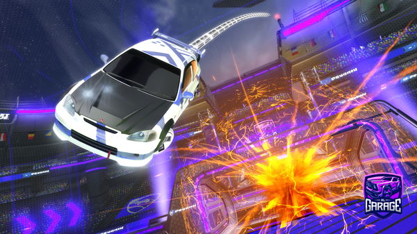 A Rocket League car design from Vib1nDin0