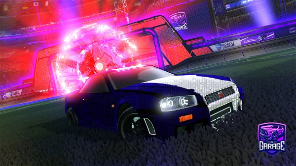 A Rocket League car design from ItsTTVtoxicyt