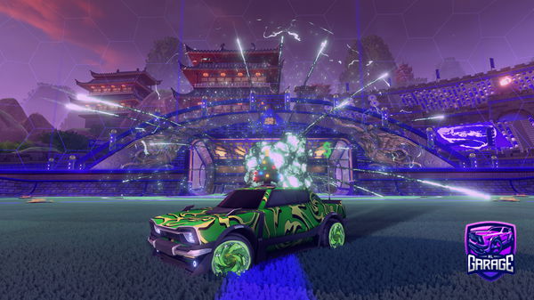 A Rocket League car design from HailedPuppy-