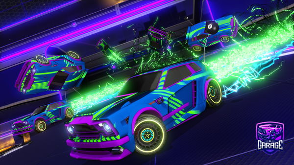 A Rocket League car design from CRinKC