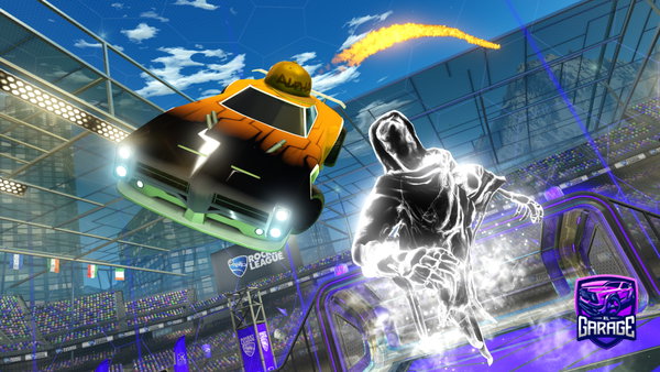 A Rocket League car design from Yo7