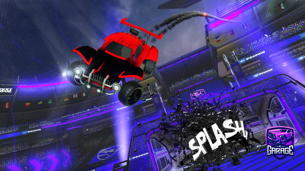 A Rocket League car design from GOATSLAYER72310