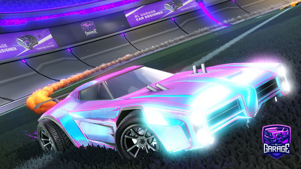 A Rocket League car design from kansj