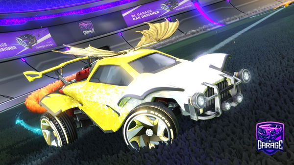 A Rocket League car design from ProTrader3838