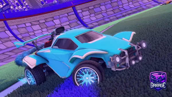 A Rocket League car design from kngg