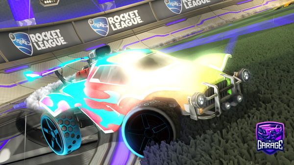 A Rocket League car design from Ic3Lolly