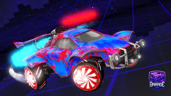 A Rocket League car design from VenaticTech8