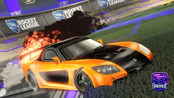 A Rocket League car design from FBI_KyanYT