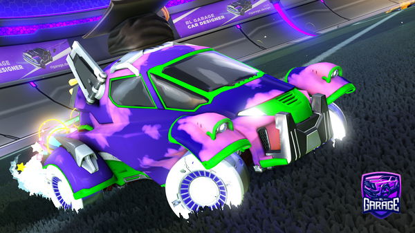 A Rocket League car design from Colognekid