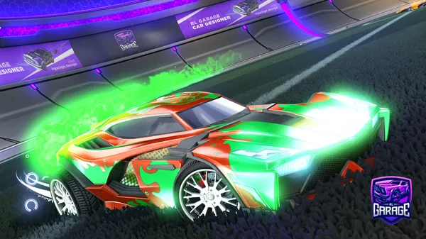 A Rocket League car design from ACentaur_