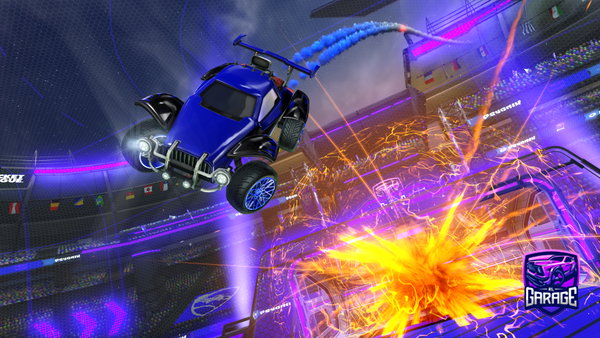 A Rocket League car design from scfomdhdh