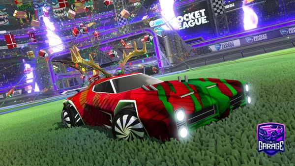 A Rocket League car design from The-Van