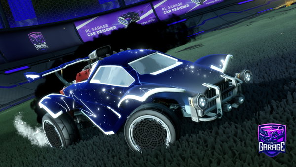A Rocket League car design from Mickael095