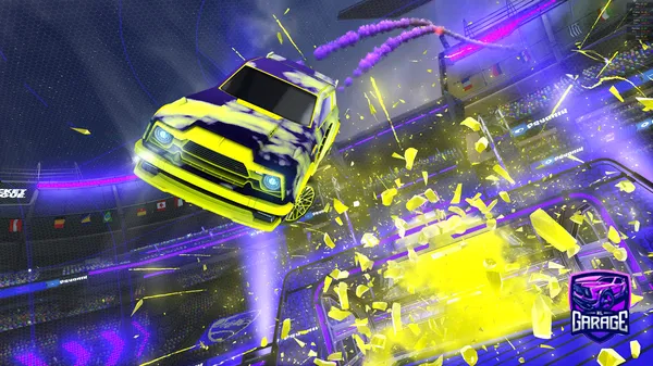 A Rocket League car design from Jijijija267