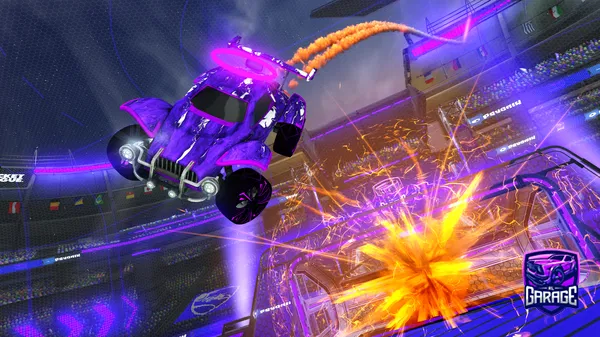 A Rocket League car design from elieliw33