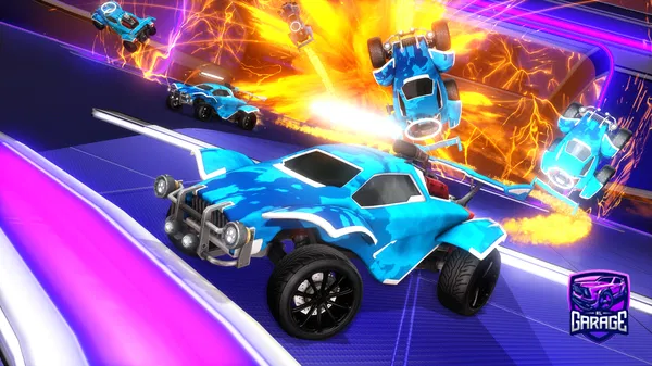 A Rocket League car design from MystifyOS