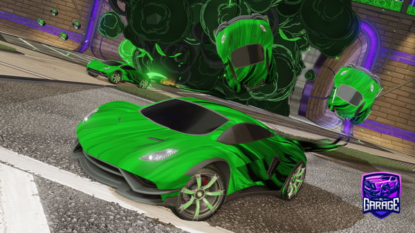 A Rocket League car design from thehealer_76