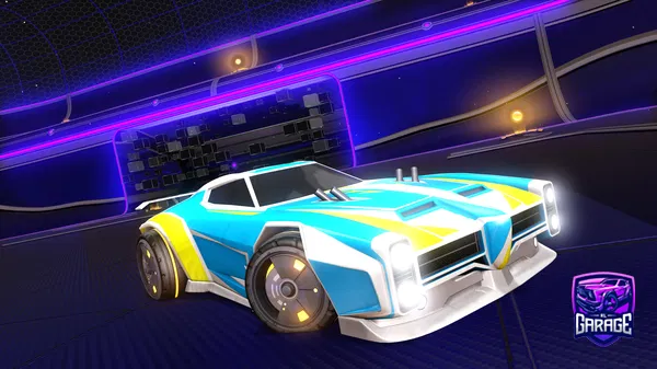 A Rocket League car design from Mjgoeke