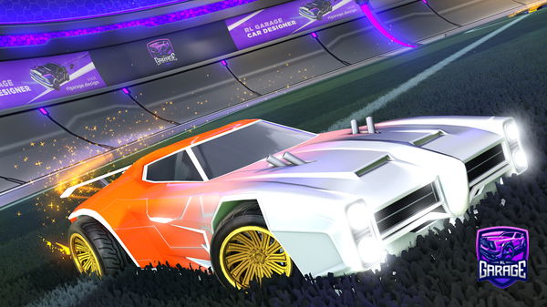 A Rocket League car design from mrczello