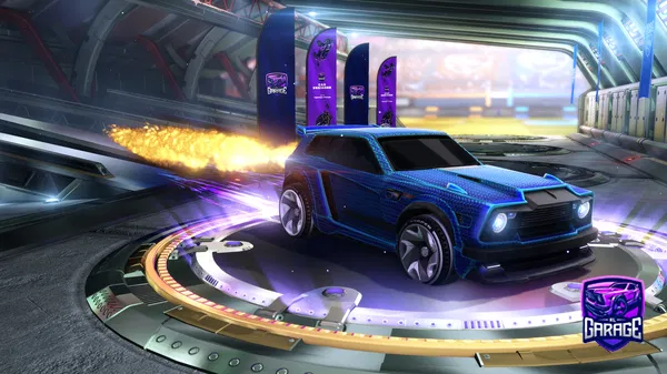 A Rocket League car design from puff1n