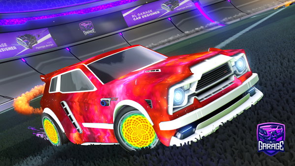 A Rocket League car design from Decemberfifth