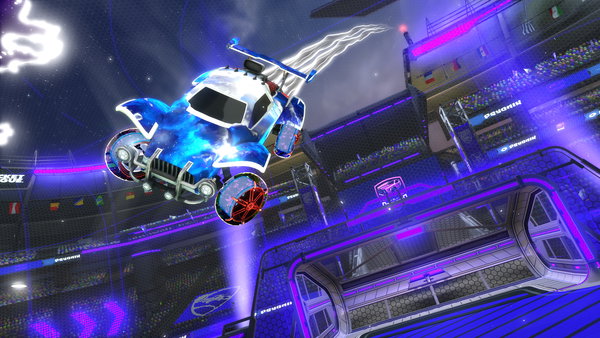 A Rocket League car design from LynxarA