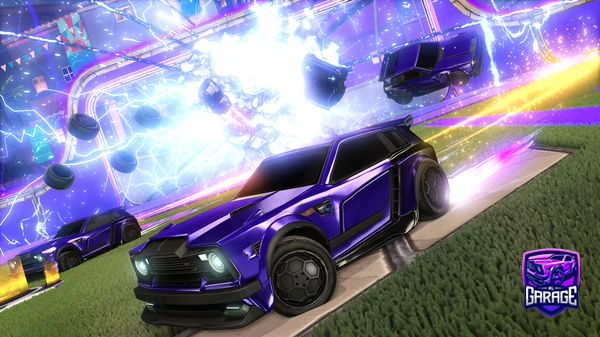 A Rocket League car design from ghoul4