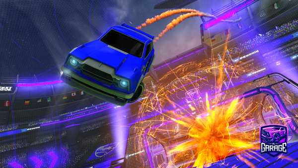 A Rocket League car design from SOS-Max_tolle
