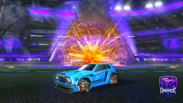 A Rocket League car design from sigjacob