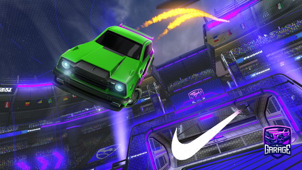 A Rocket League car design from EnZyX