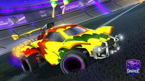 A Rocket League car design from zeropointfusion