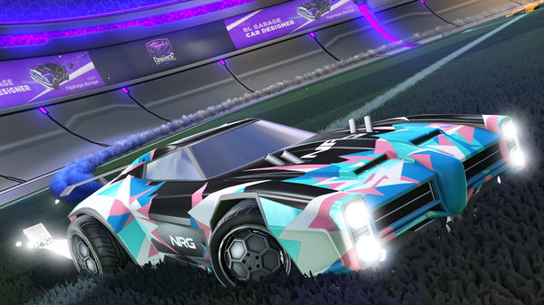 A Rocket League car design from RYZE_Vitql
