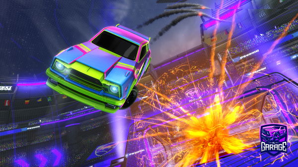 A Rocket League car design from Gyuctt